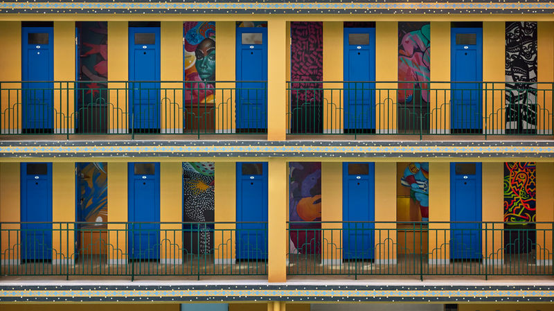 Les 70 cabines d'artistes de Molitor